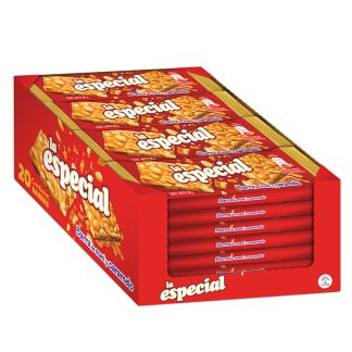 Barra La Especial Maní Caramelo  38 G 20 Unidades