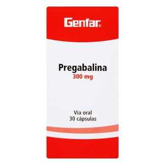 Pregabalina 300 Mg 30 Tabletas Gf (M)163440
