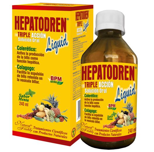 Hepatodren solución oral x 240 ml Natural Freshly